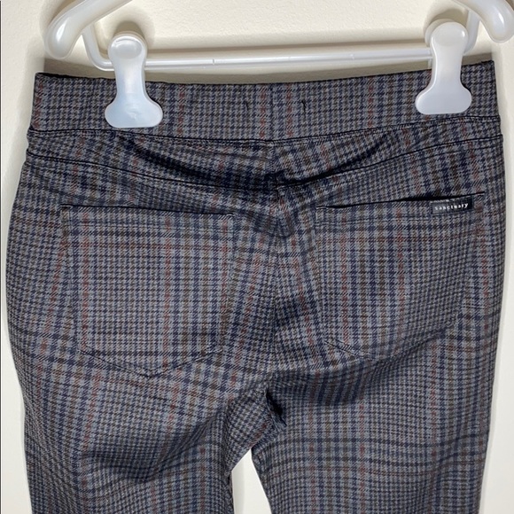 Sanctuary Runway cropped grey plaid leggings sz S - Picture 5 of 10